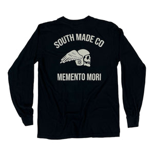 Memento Mori (LS) Tee . Black